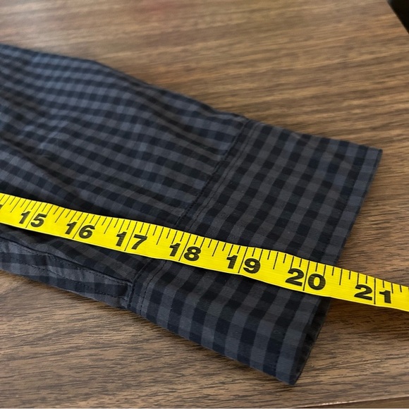 ❤️ J.CREW Men's Blue Checkered Shirt M - Picture 10 of 10